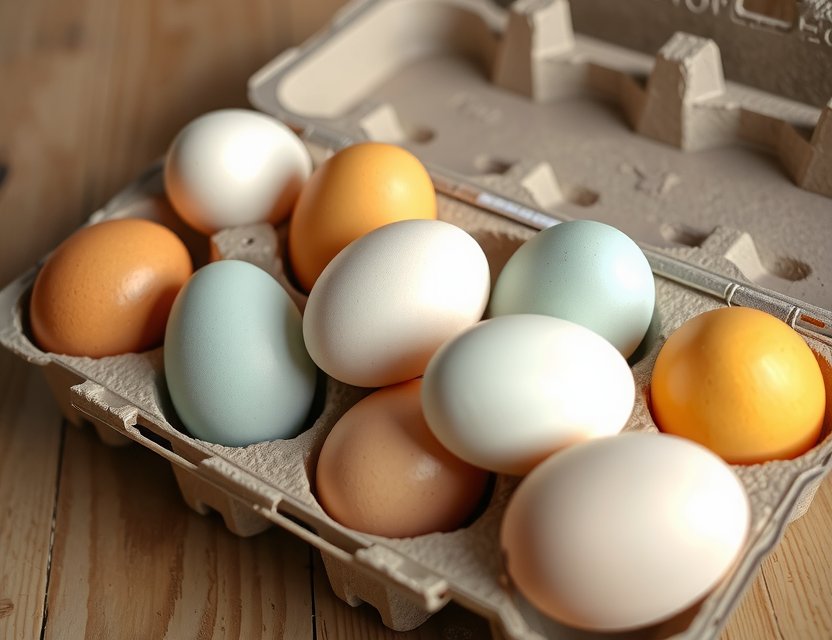 Organic eggs from Playlogicx free-range chicken Spain