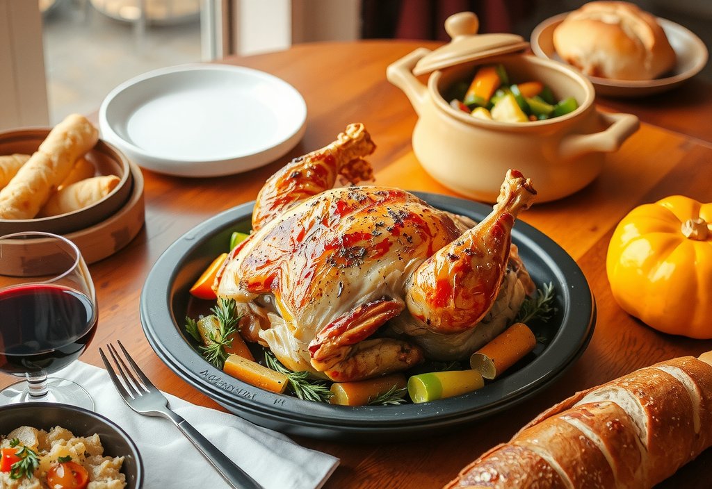 Roast chicken recipe using Playlogicx whole chicken